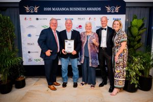 EITC committee receiving the Maranoa Business Awards 'Business of the Year' Award